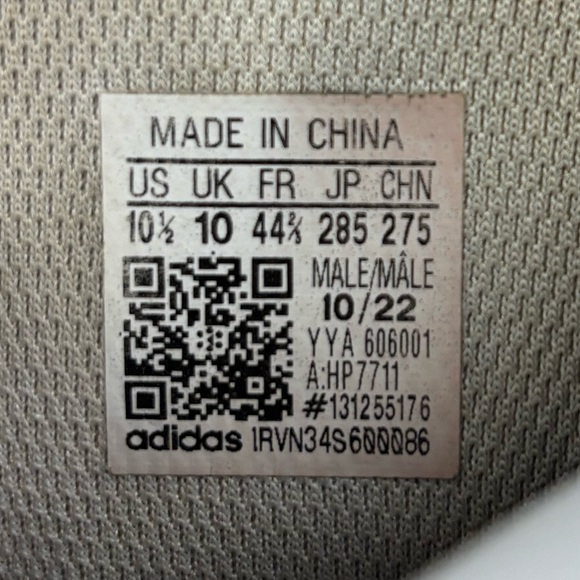 Adidas Freak Spark MD 23 HP7711 Men's US 10.5 White Gold Football Cleats ZAP678 - Picture 7 of 7